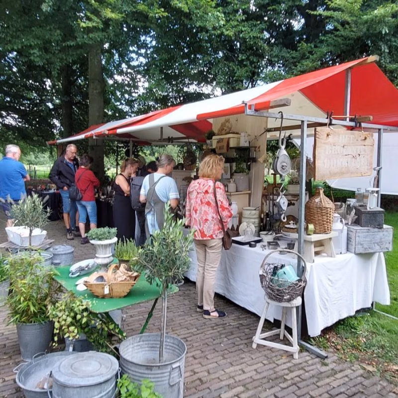 Mis het niet: de Brocante Fair op Landgoed Middachten